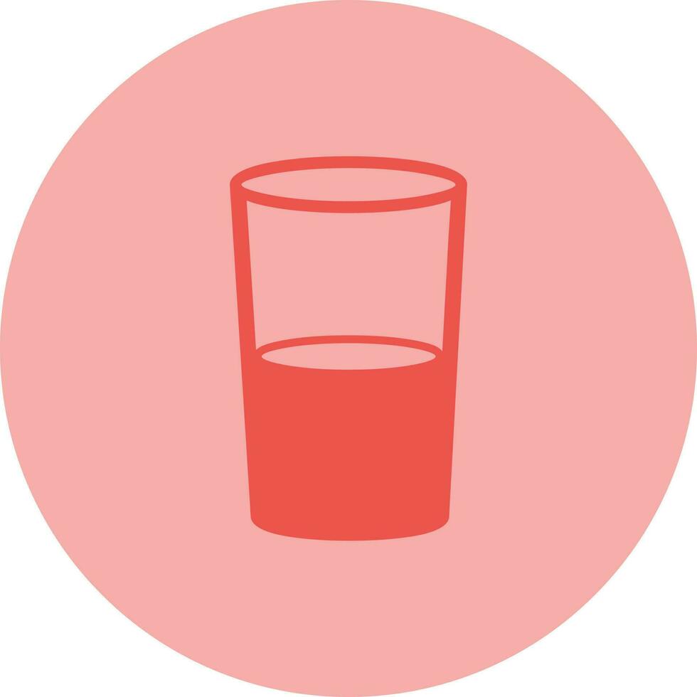 Water Glasses Vector Icon
