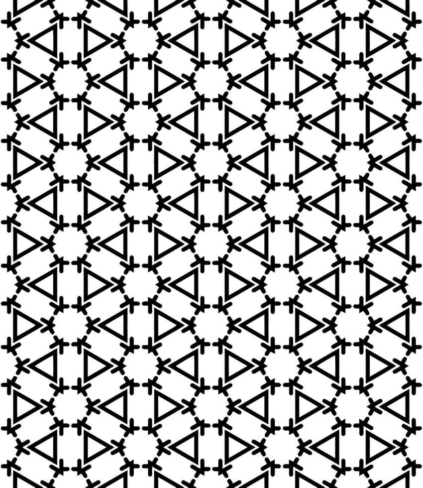 Black and white seamless abstract pattern. Background and backdrop. Grayscale ornamental design. vector