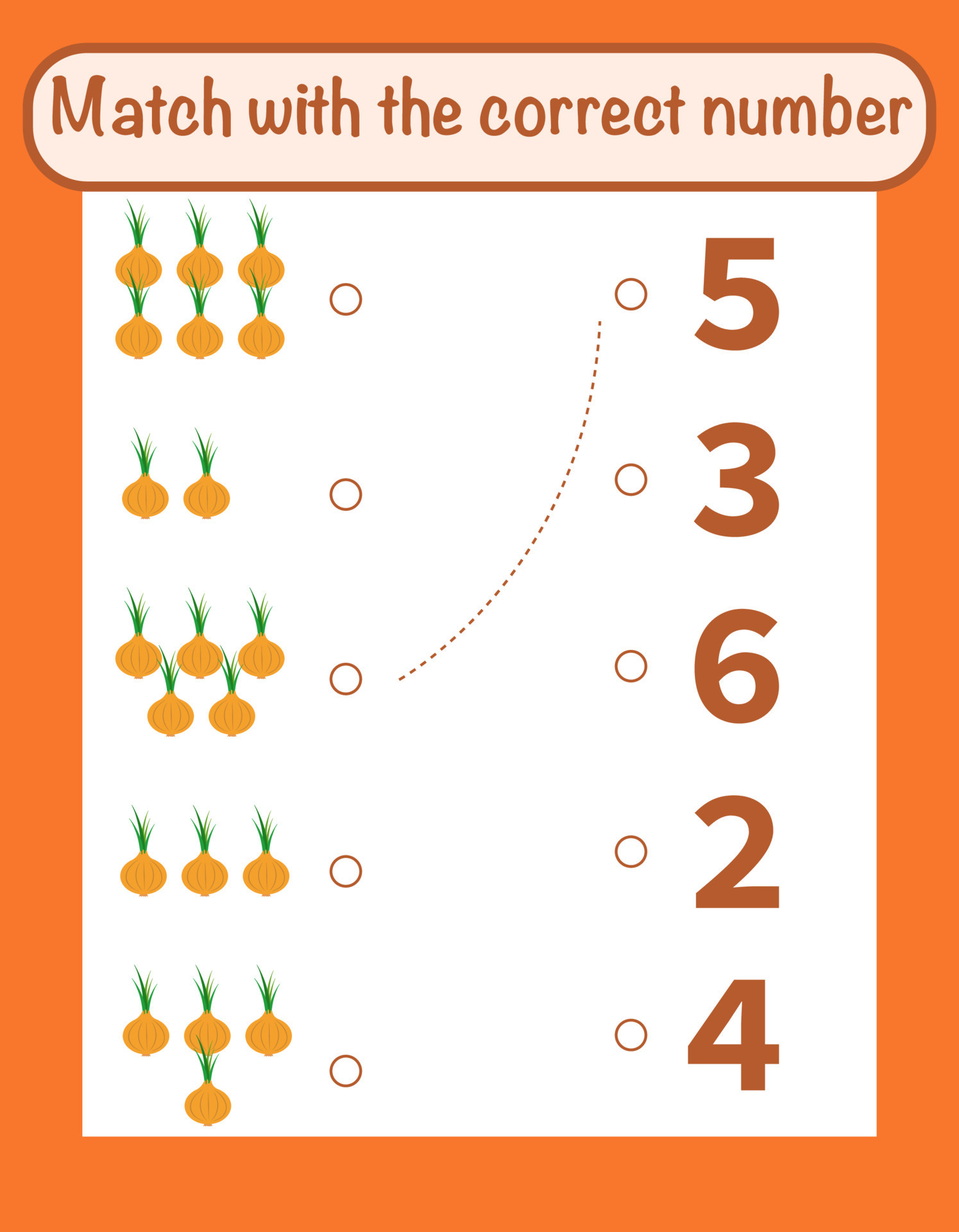 Count And Match Numbers 10 20