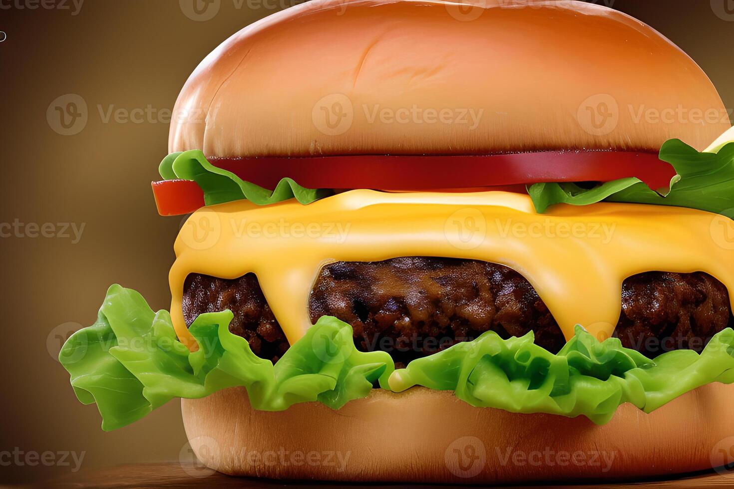 queso hamburguesa delicioso generado ai foto