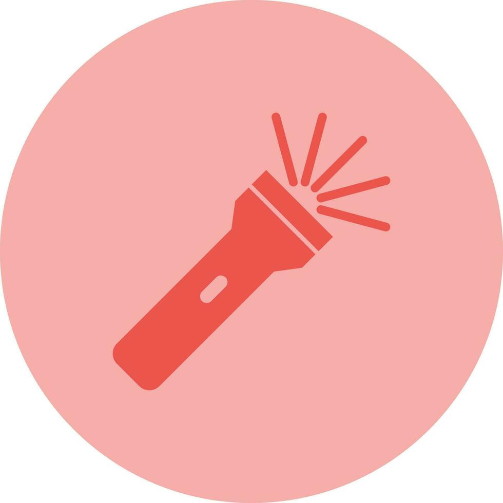 Flashlight Vector Icon