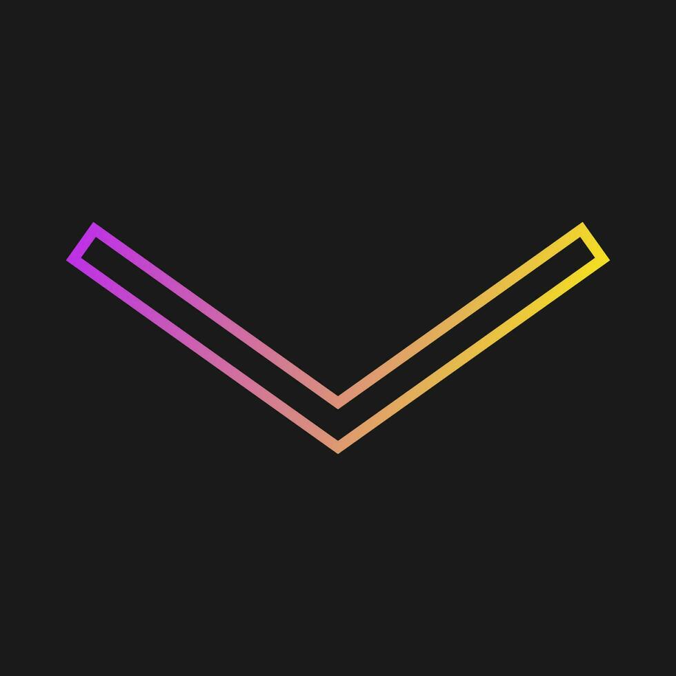 Arrows line Gradient vector