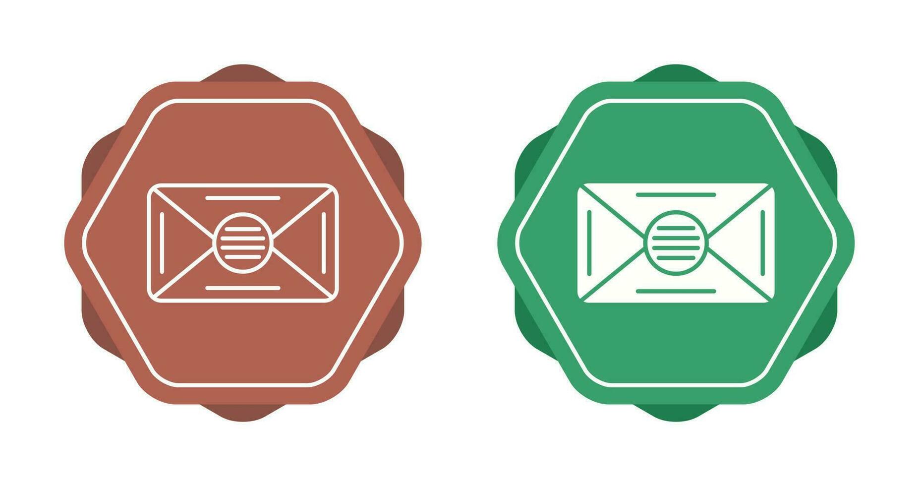 icono de vector de correo