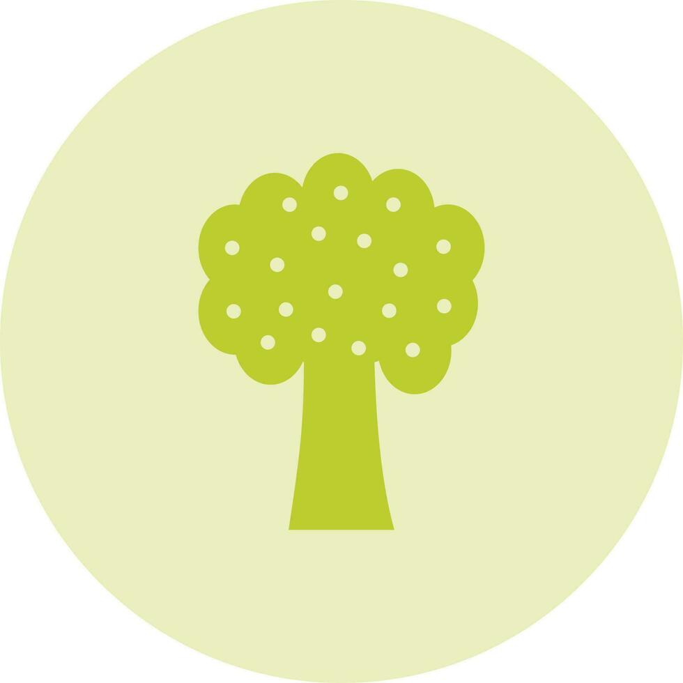 Fruit Tree Vector Icon