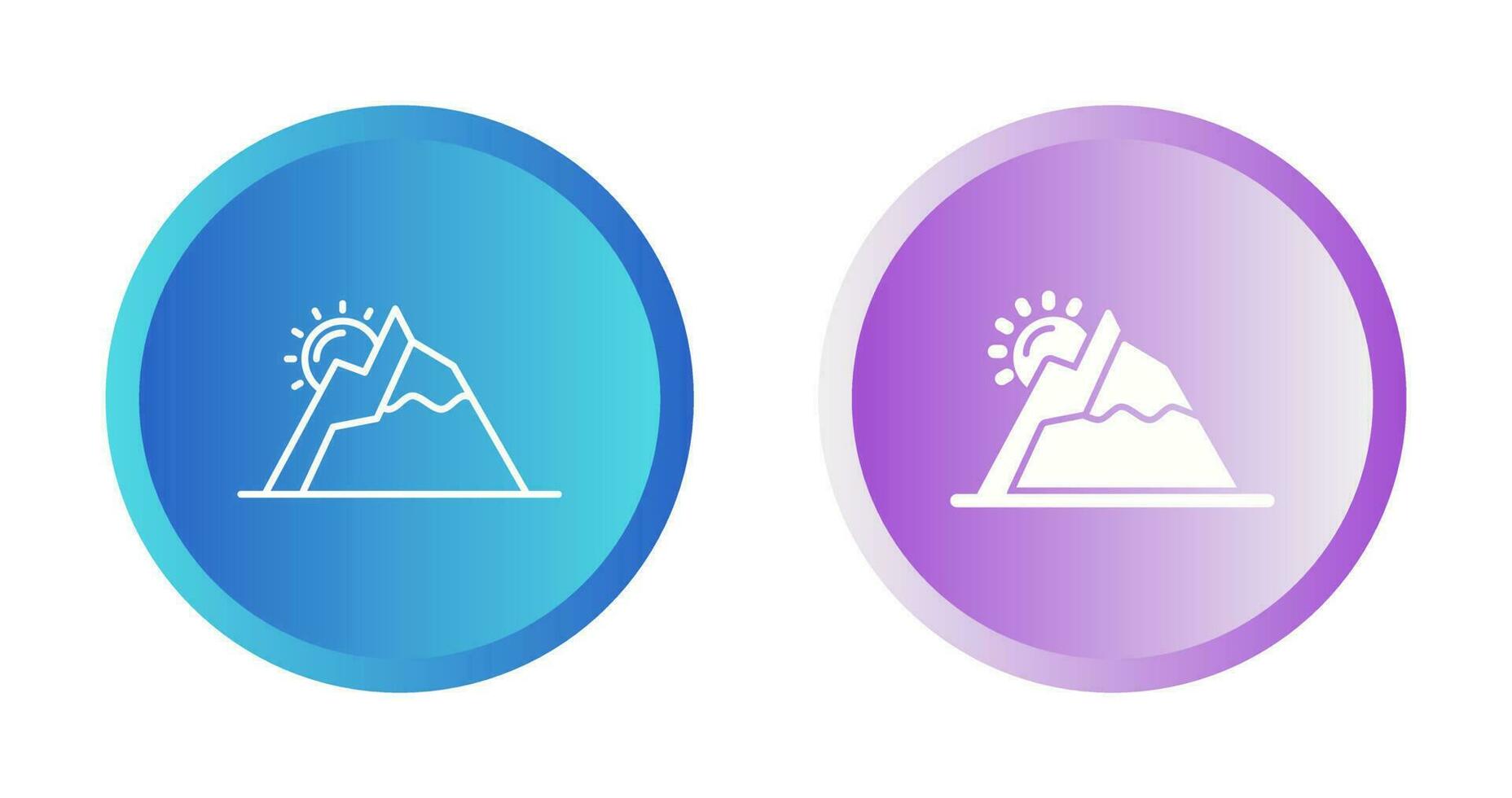 mountain Vector Icon