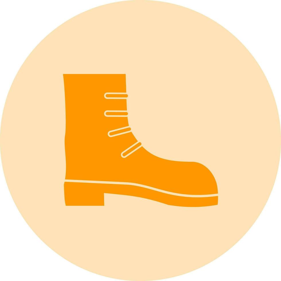 Camping Boot Vector Icon