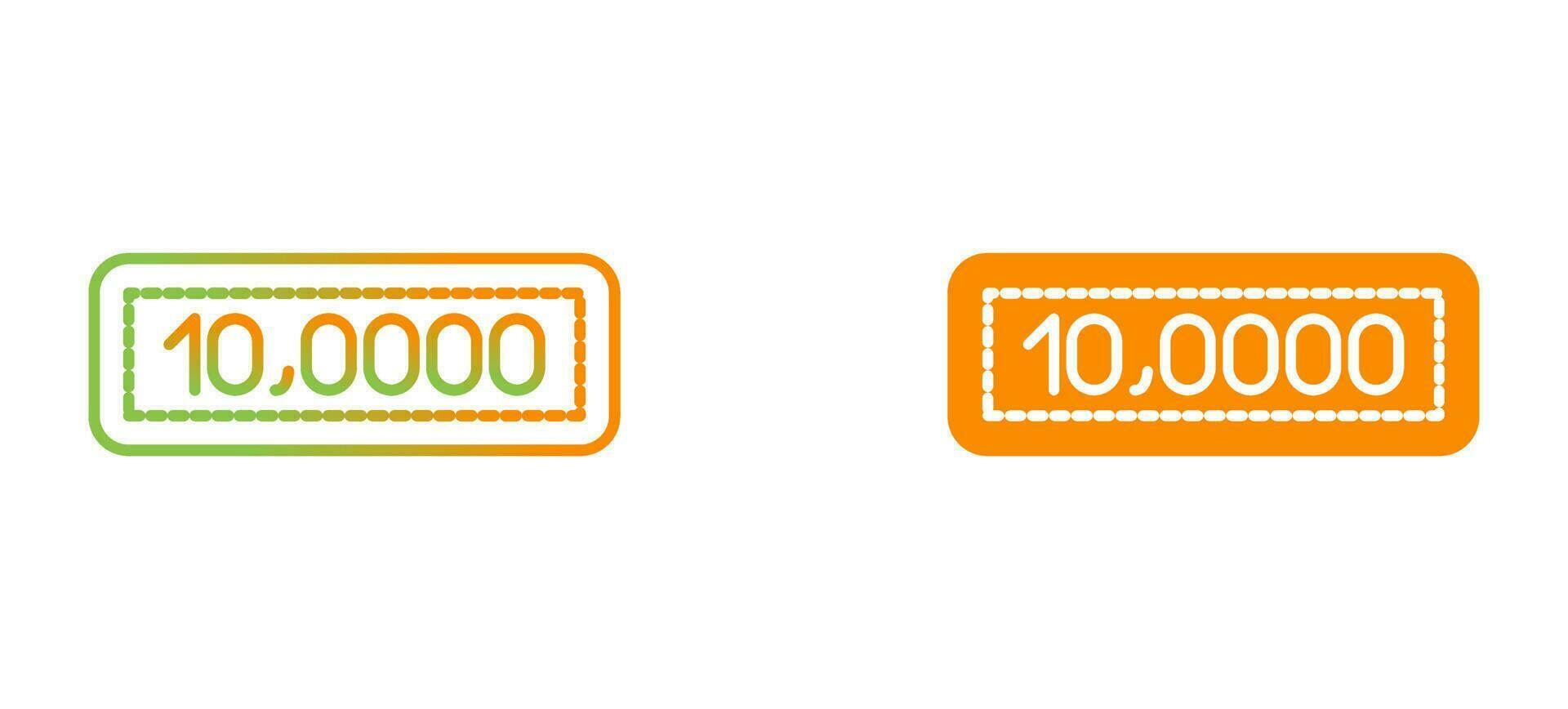 Number Vector Icon