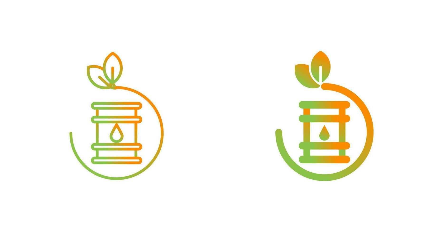 eco drum Vector Icon