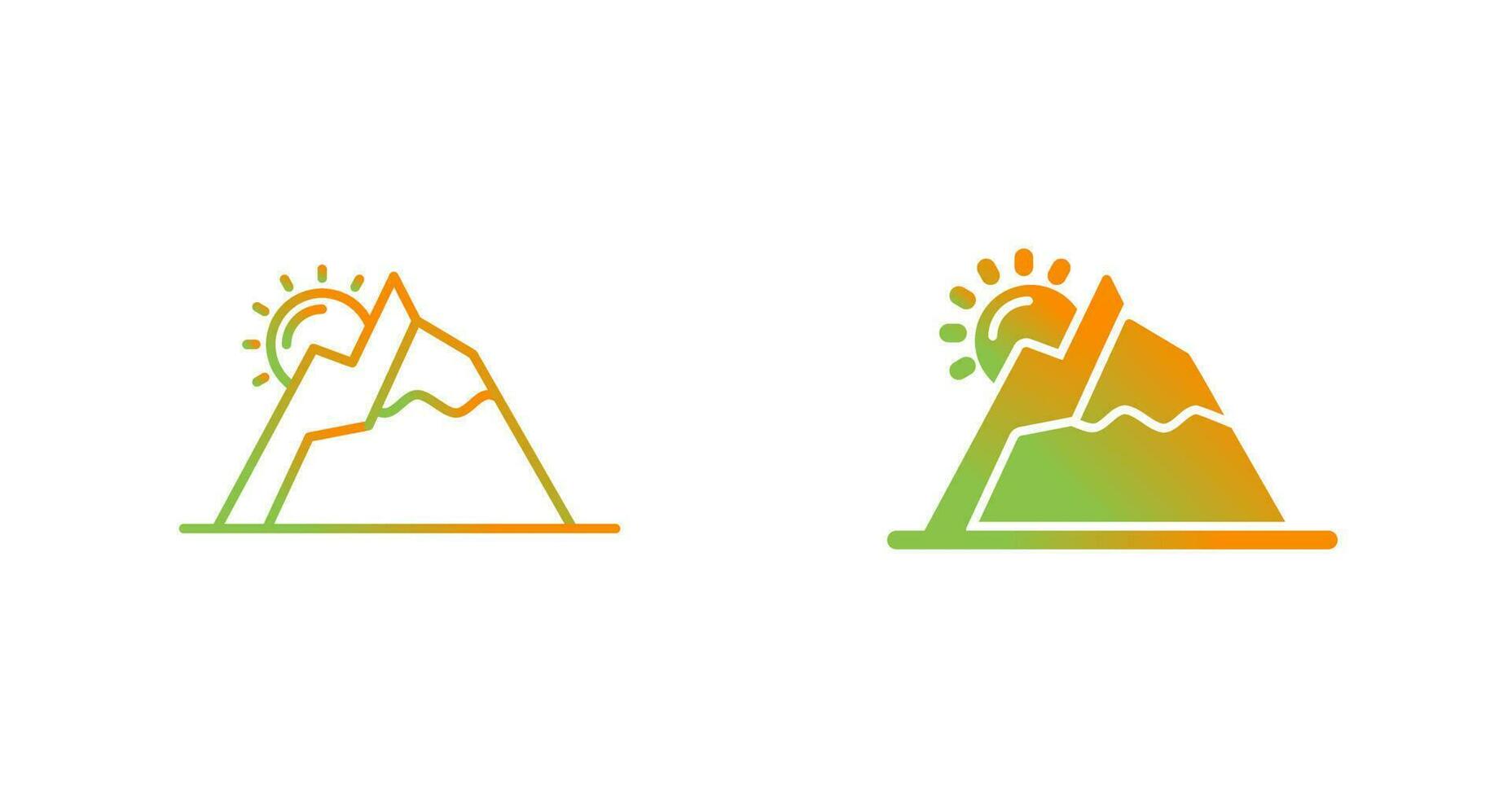 Mountain Vector Icon