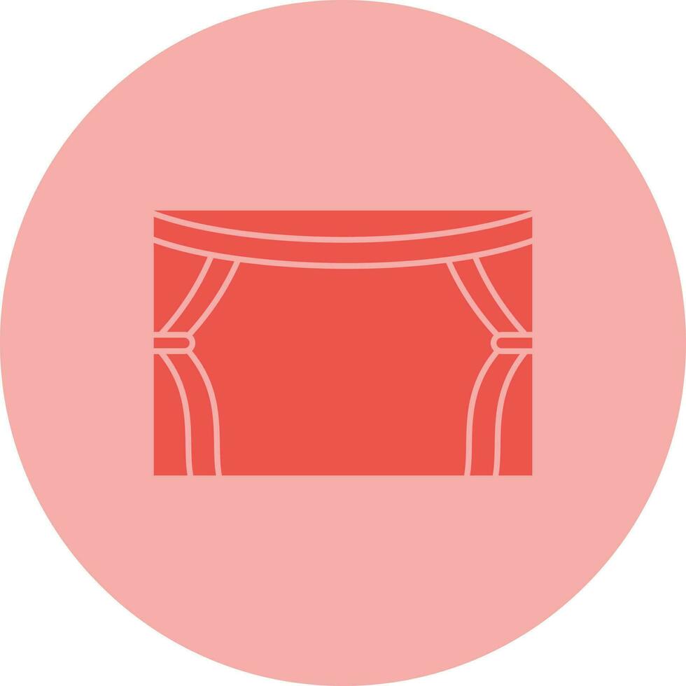 Stage Vector Icon