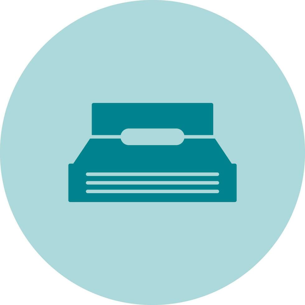Single Bed Vector Icon