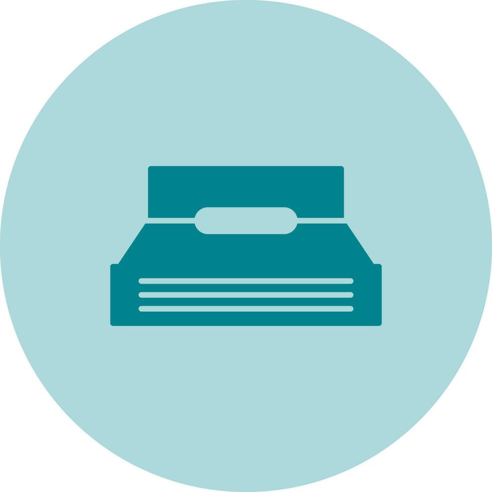 Single Bed Vector Icon