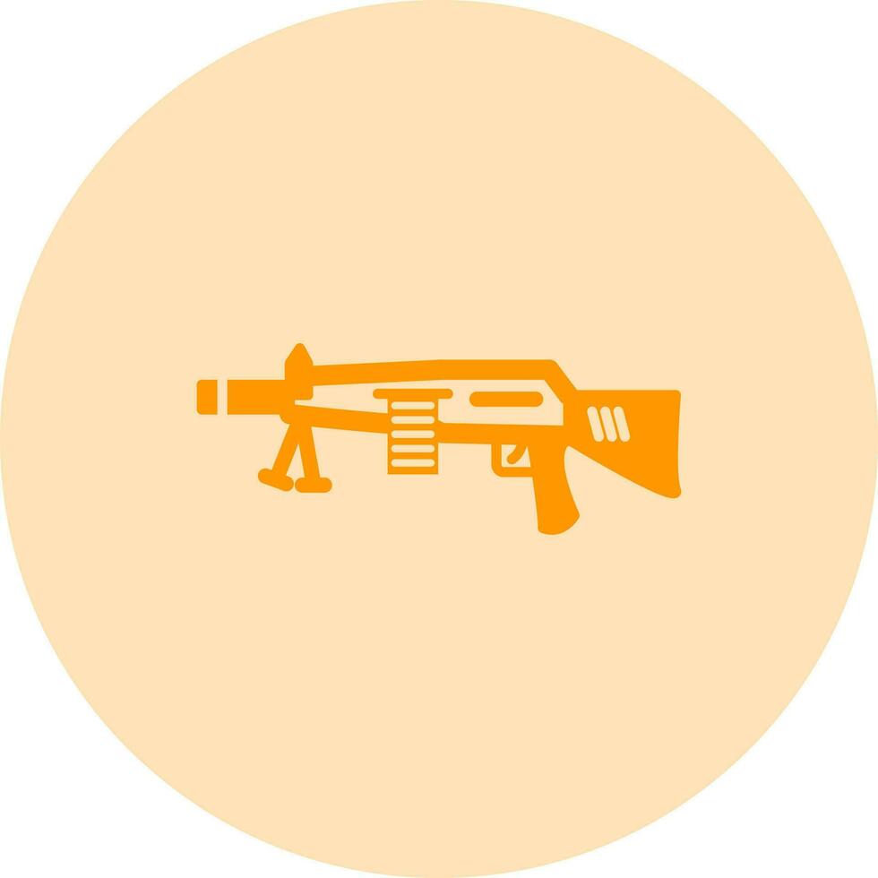 Machine Gun Vector Icon