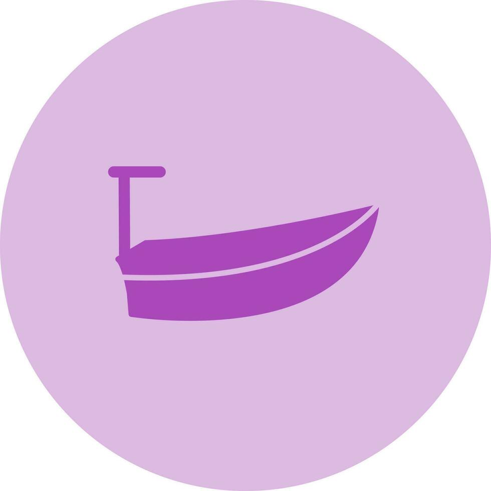 Small Boat Vector Icon