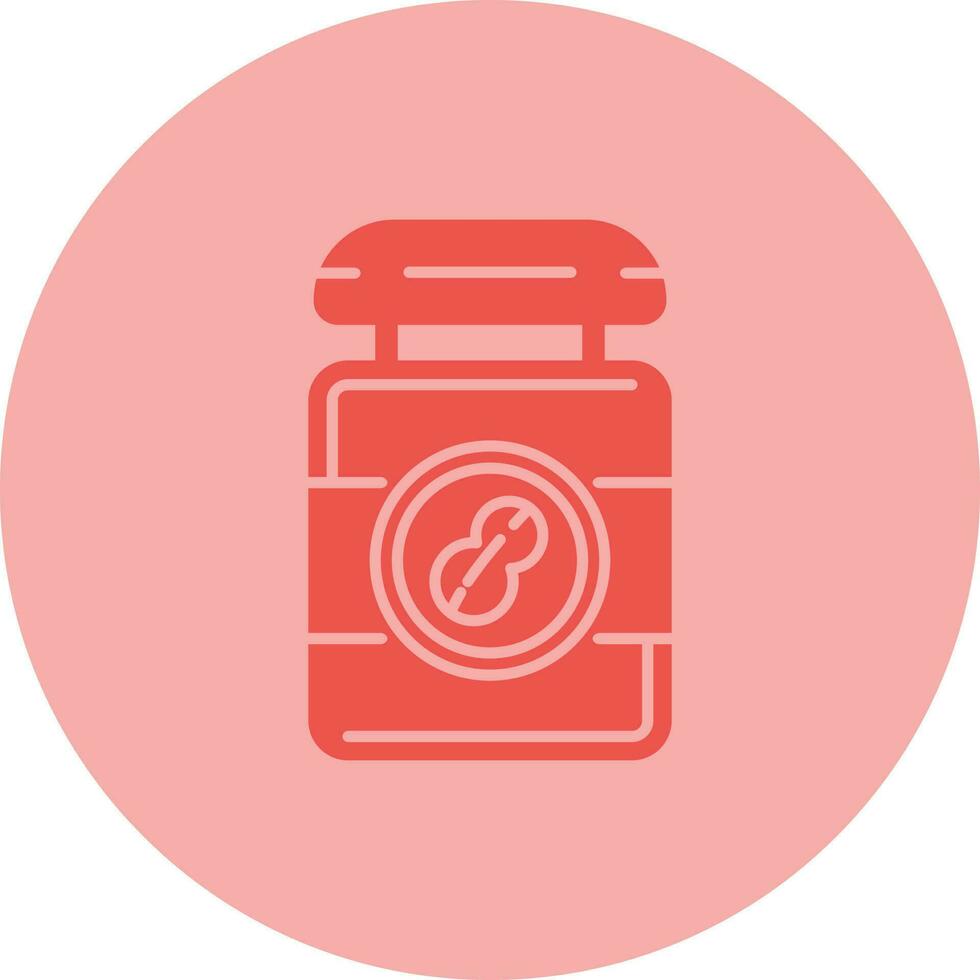 Peanut Butter Vector Icon