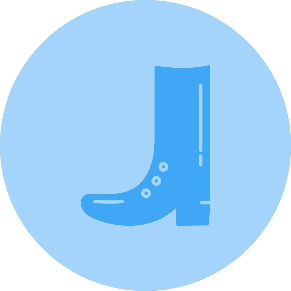 Cowboy Boot Vector Icon