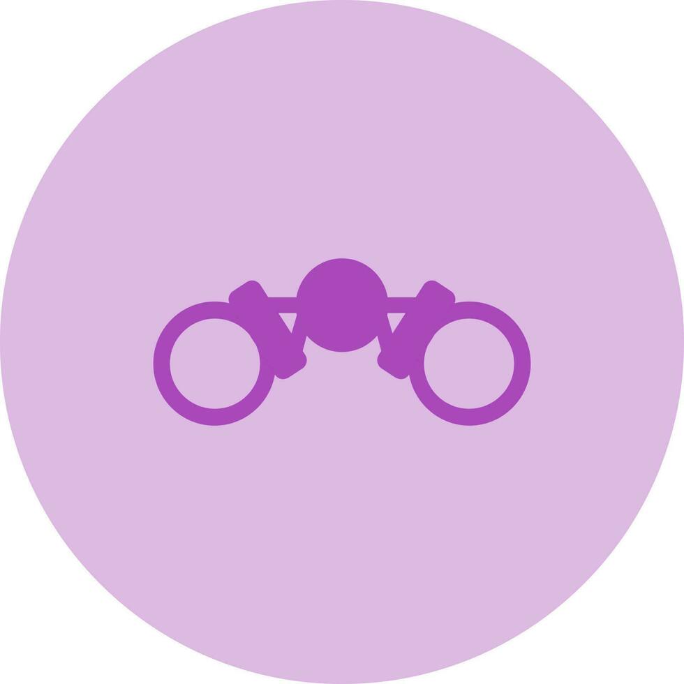 Binoculars Vector Icon