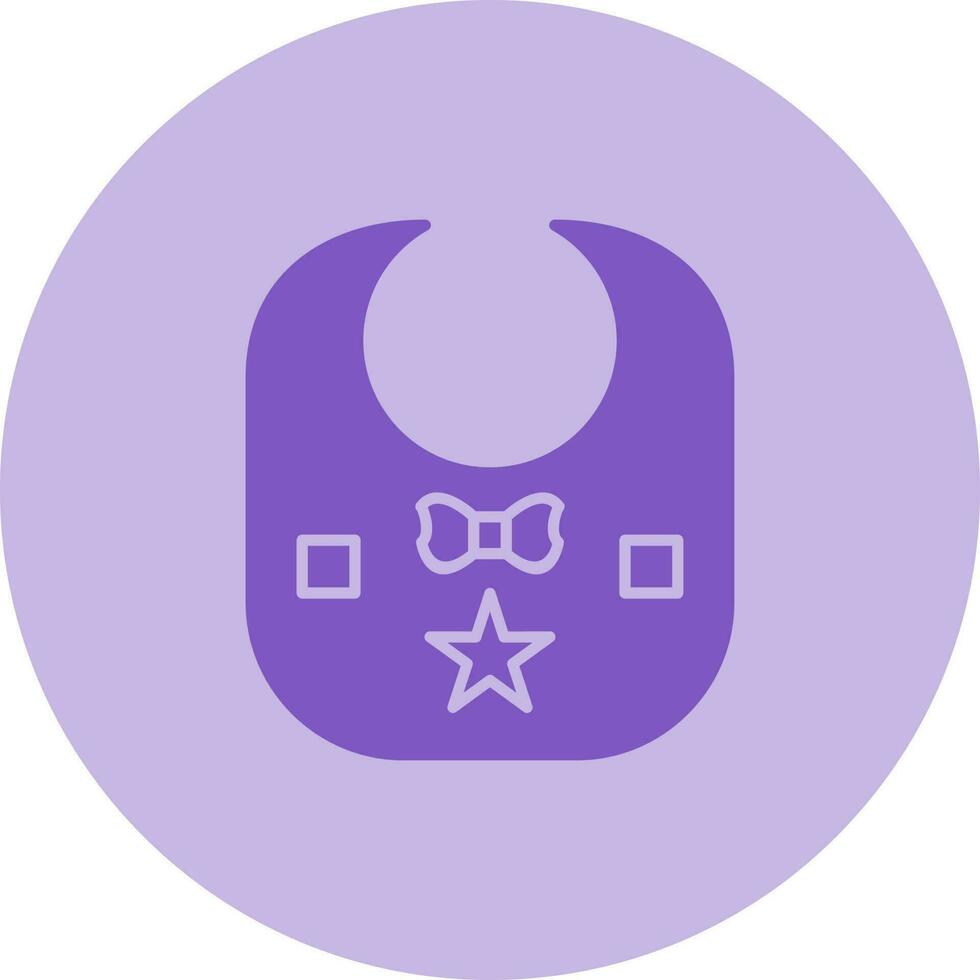 Baby Bib Vector Icon