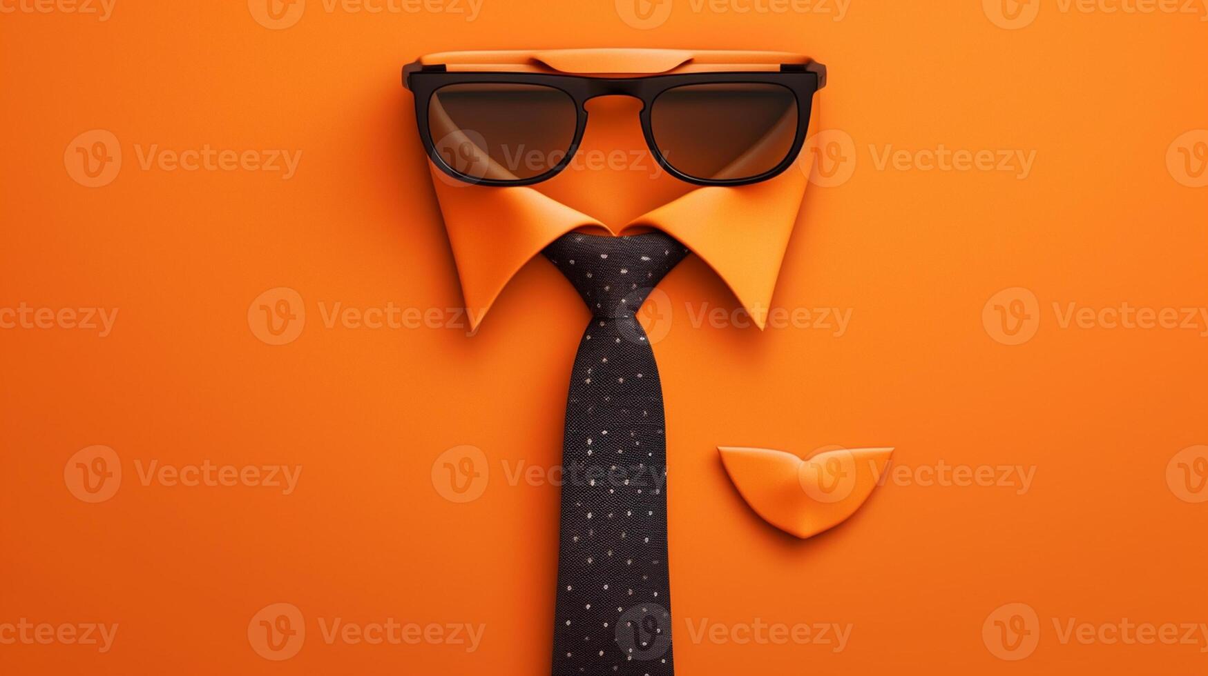 Happy father day, Clothing mannequin suit on isolated background. photo