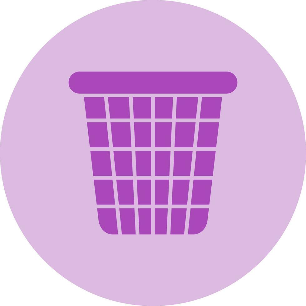 Trash Bin Vector Icon 23714384 Vector Art at Vecteezy