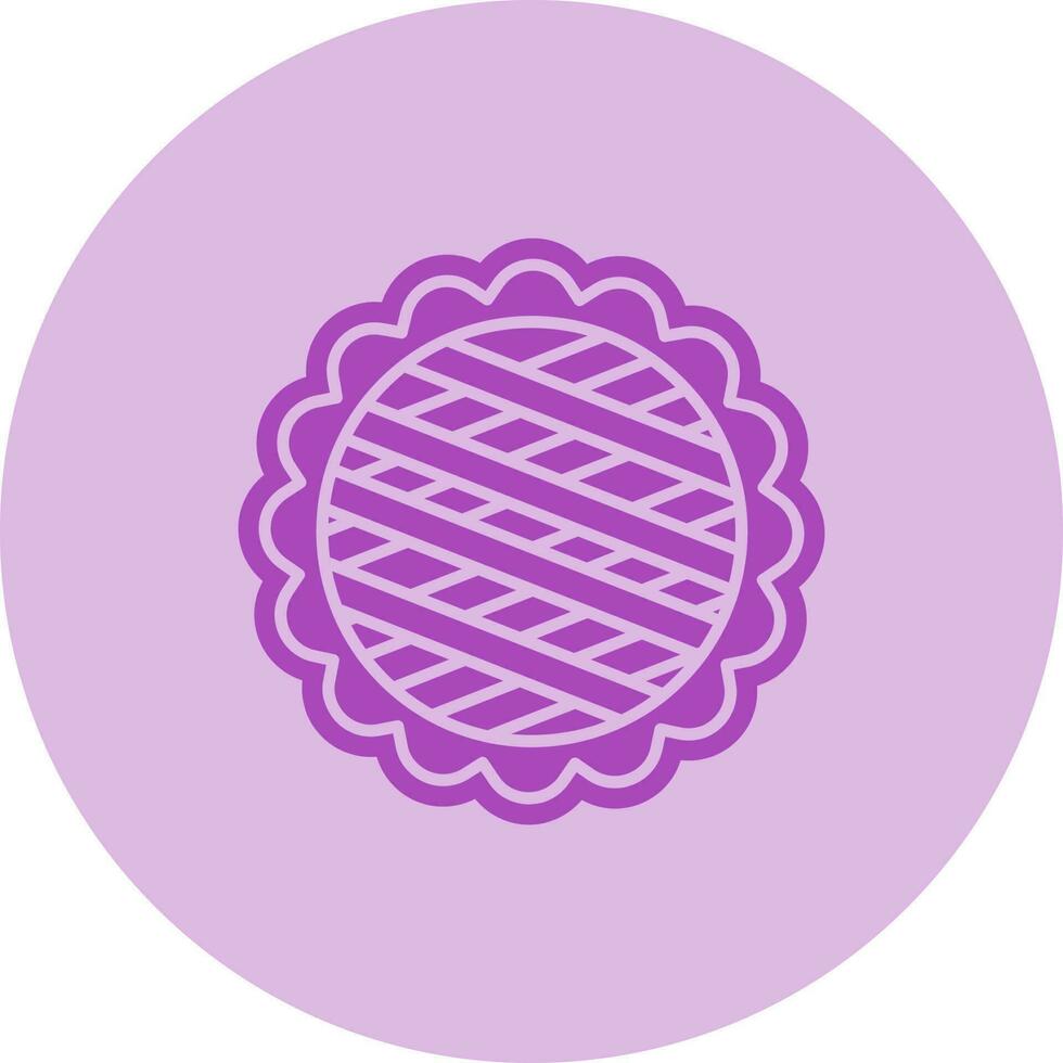 Apple Pie Vector Icon