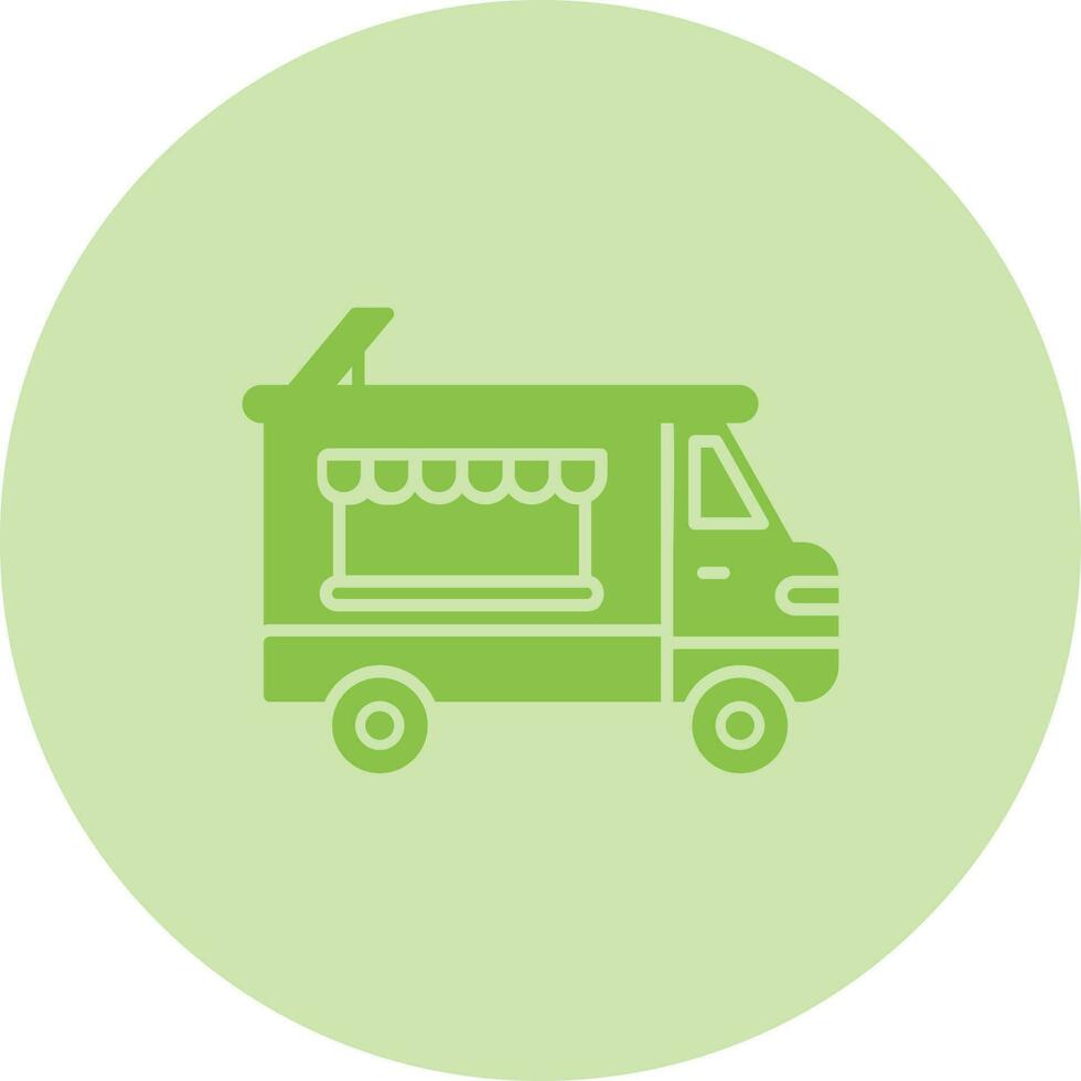 Bakery Truck Vector Icon