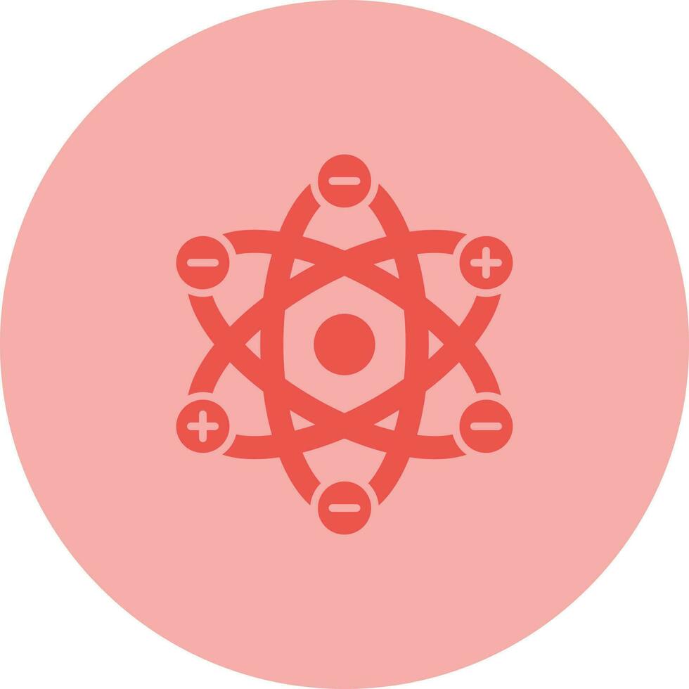 Atom Structure Vector Icon