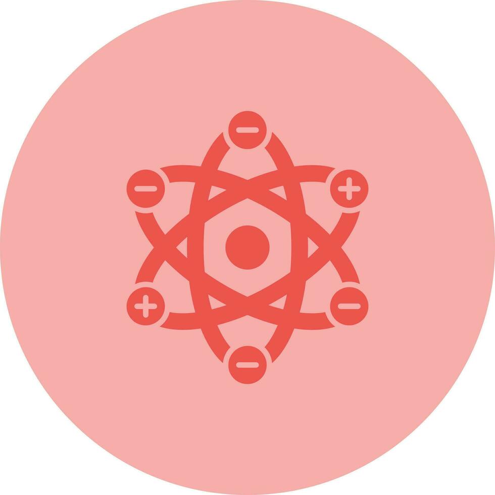 Atom Structure Vector Icon