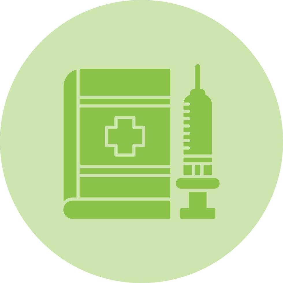 Covid Book Vector Icon