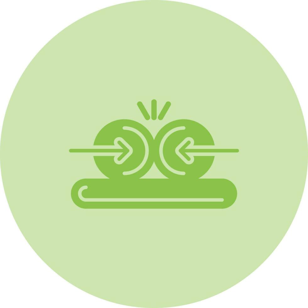 Collision Vector Icon