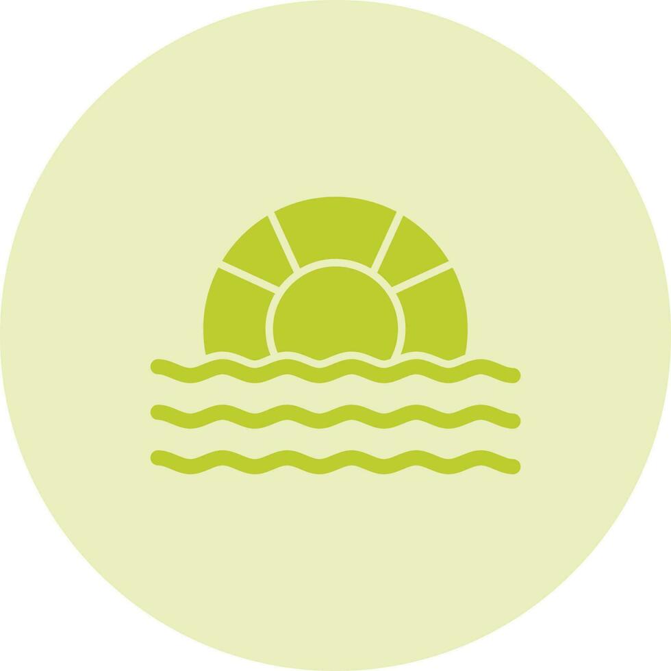 Float Vector Icon
