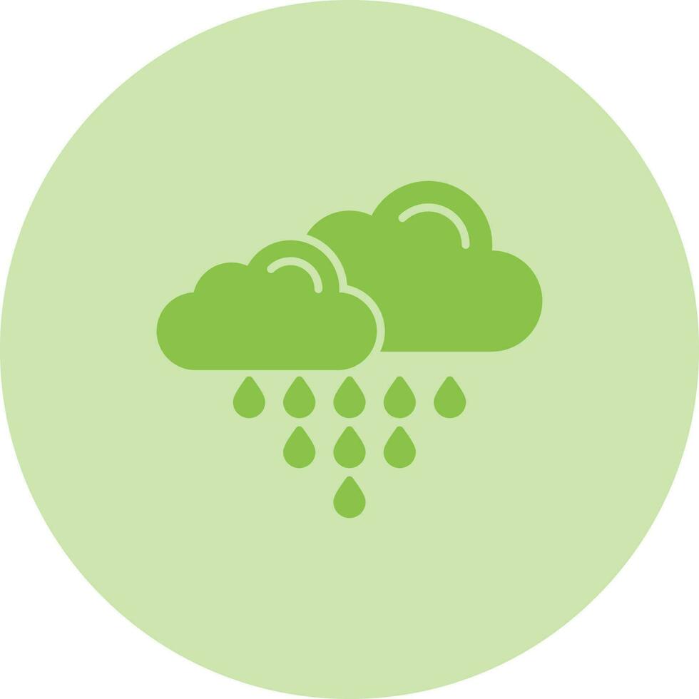 Acid Rain Vector Icon