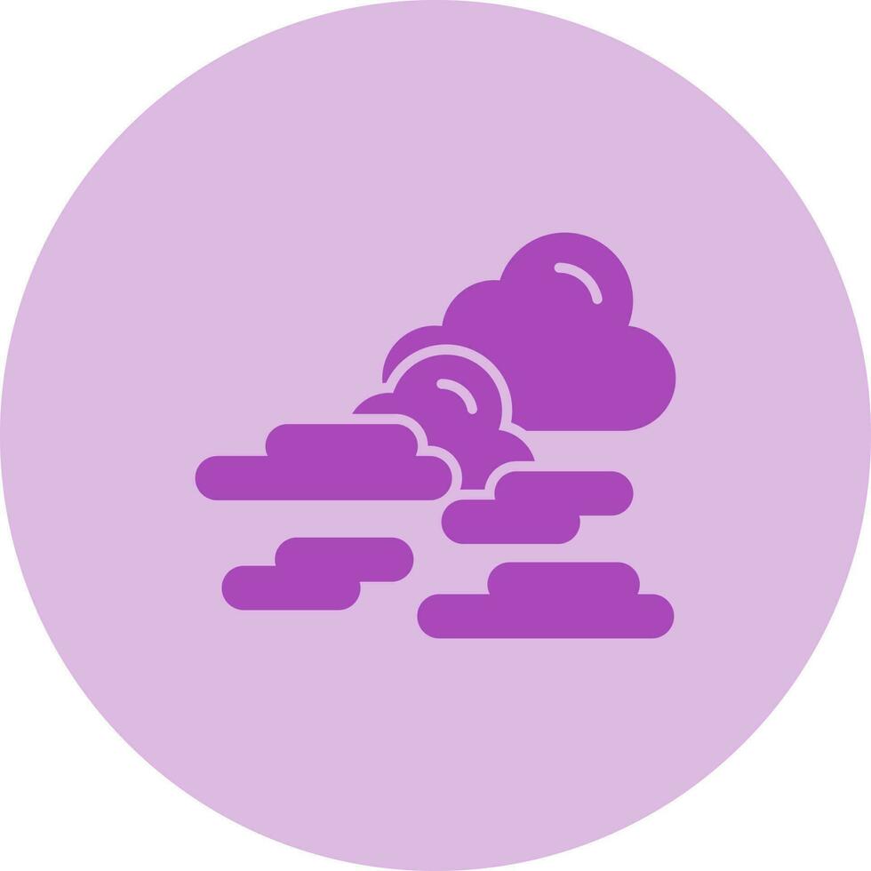 icono de vector de niebla