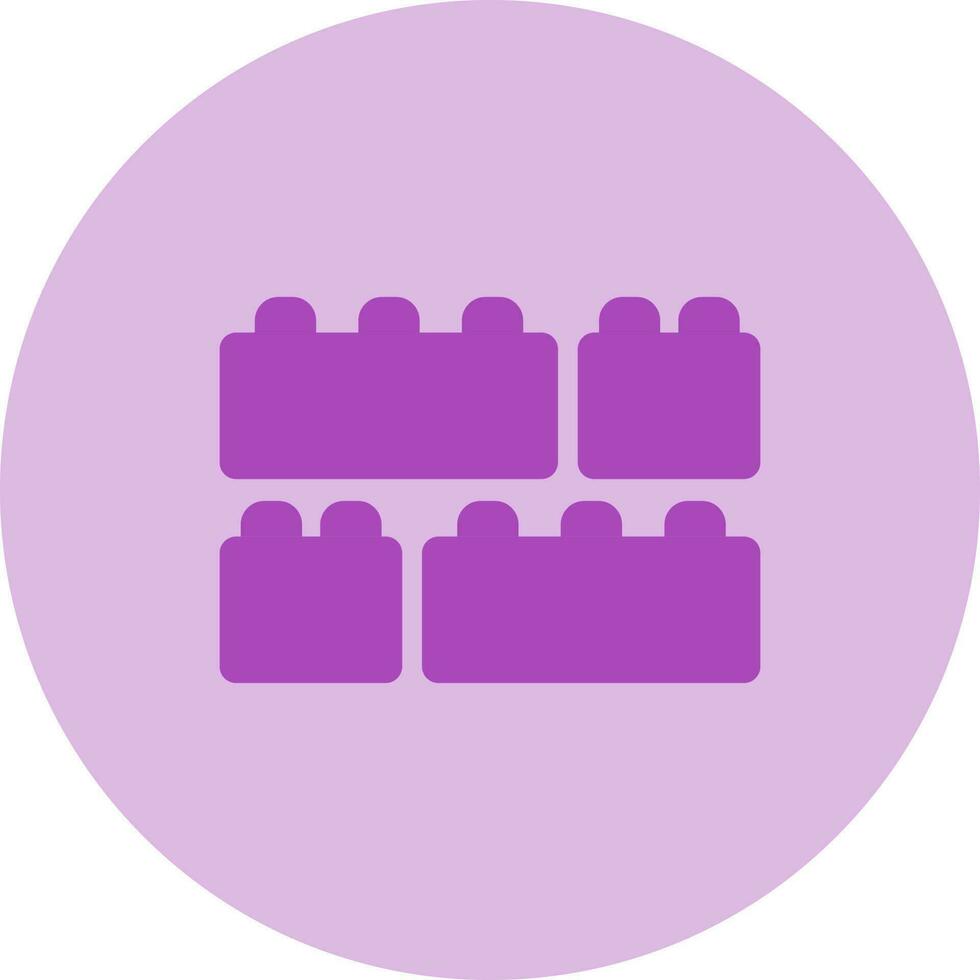 Toy Blocks Vector Icon