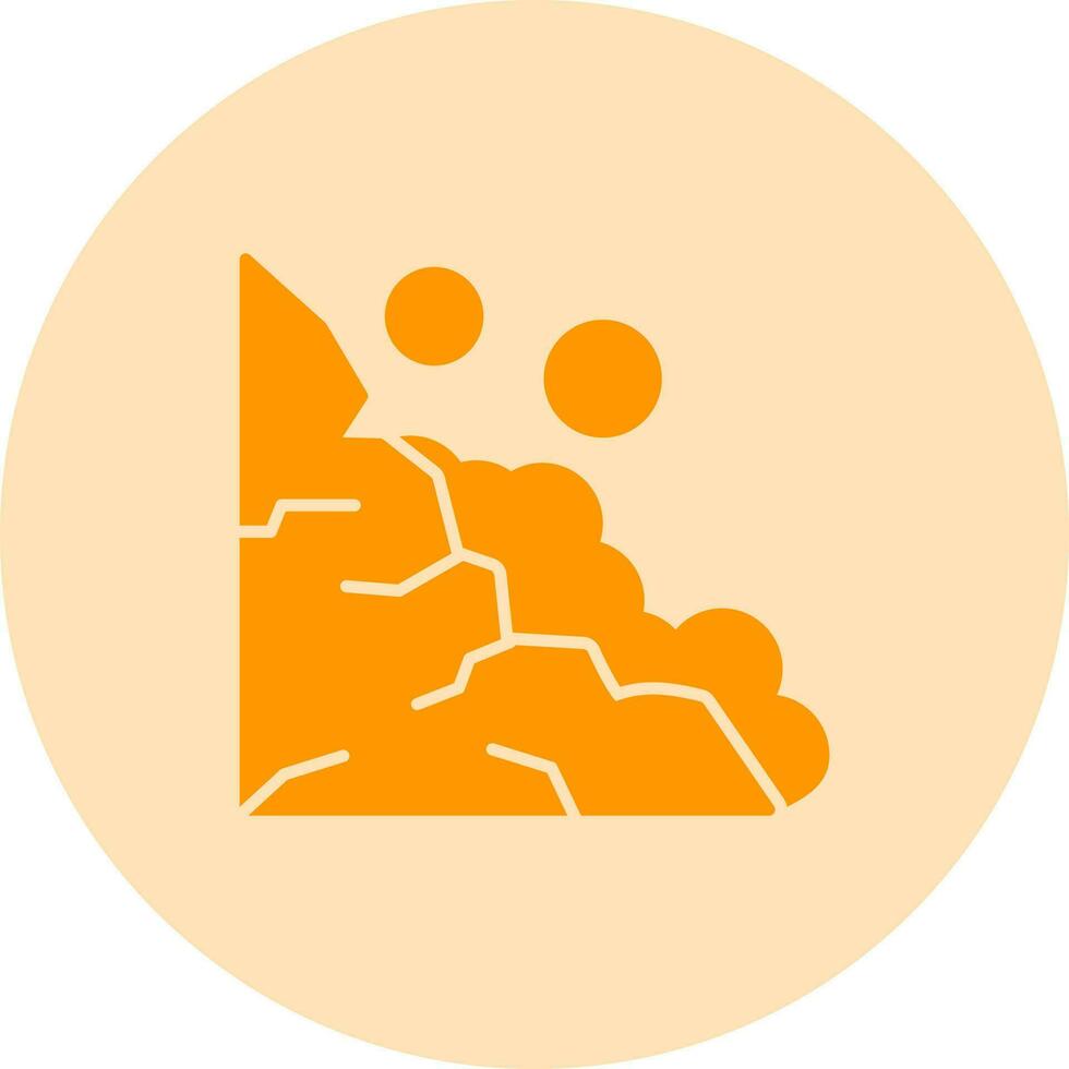 Landslide Vector Icon