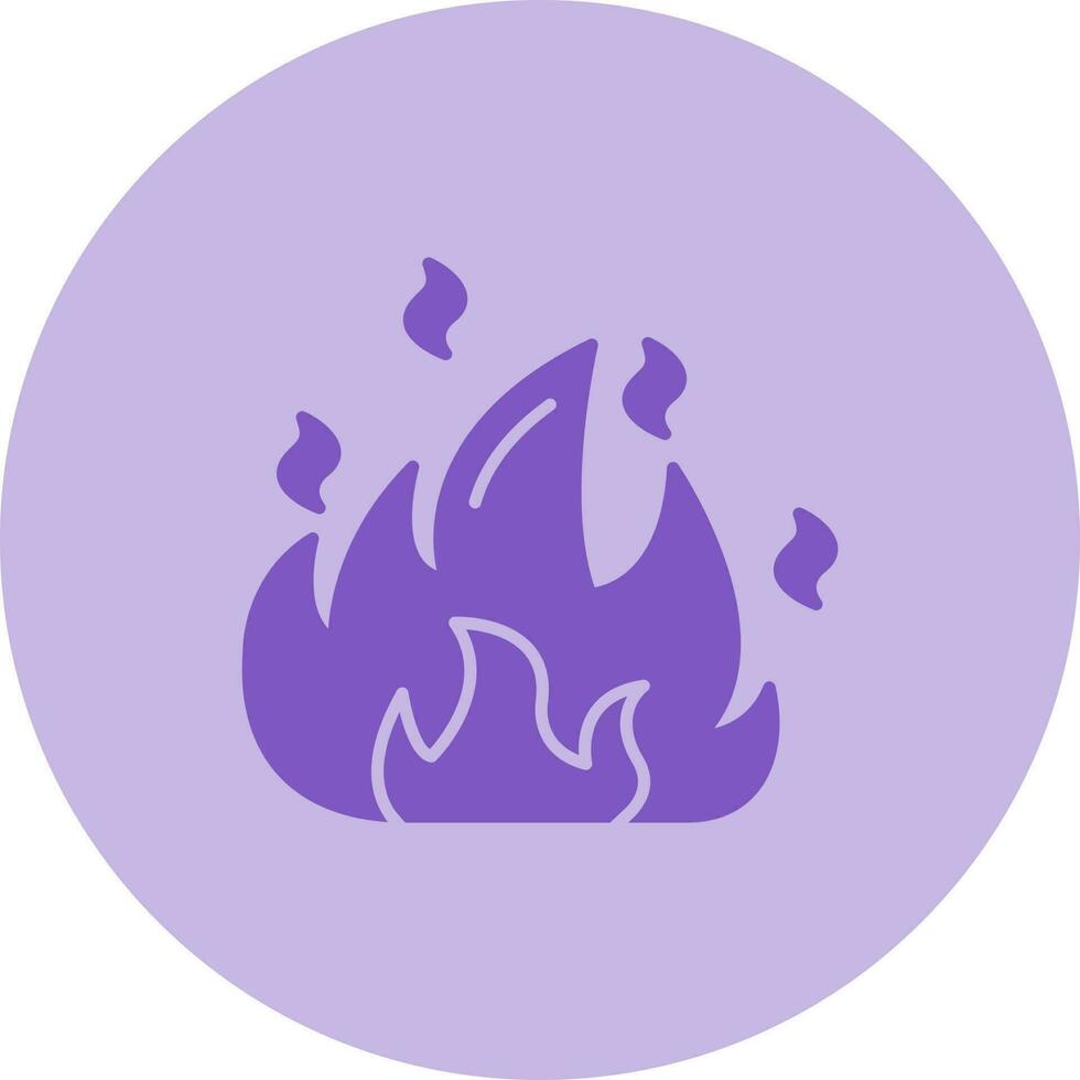 icono de vector de fuego