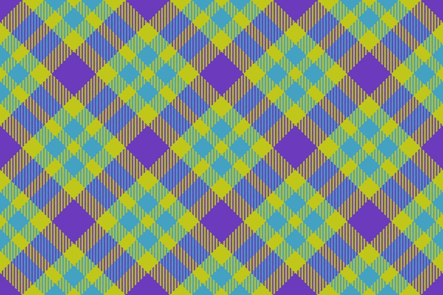 Plaid seamless vector. Check pattern tartan. Textile fabric background texture. vector