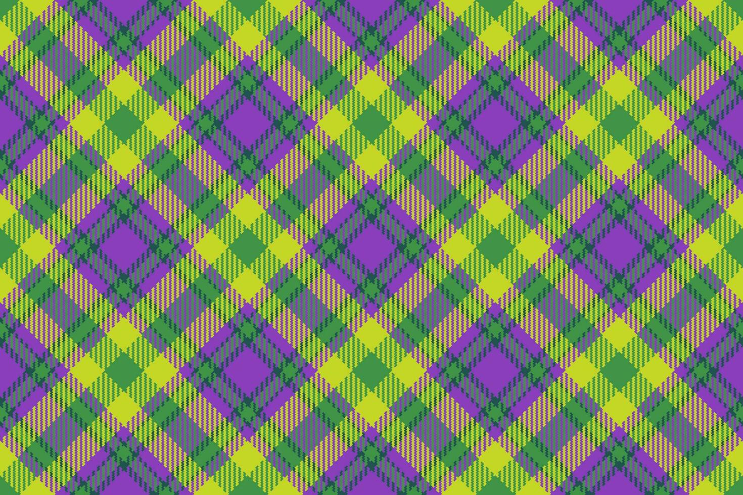 Fabric tartan vector. Background texture textile. Check seamless pattern plaid. vector