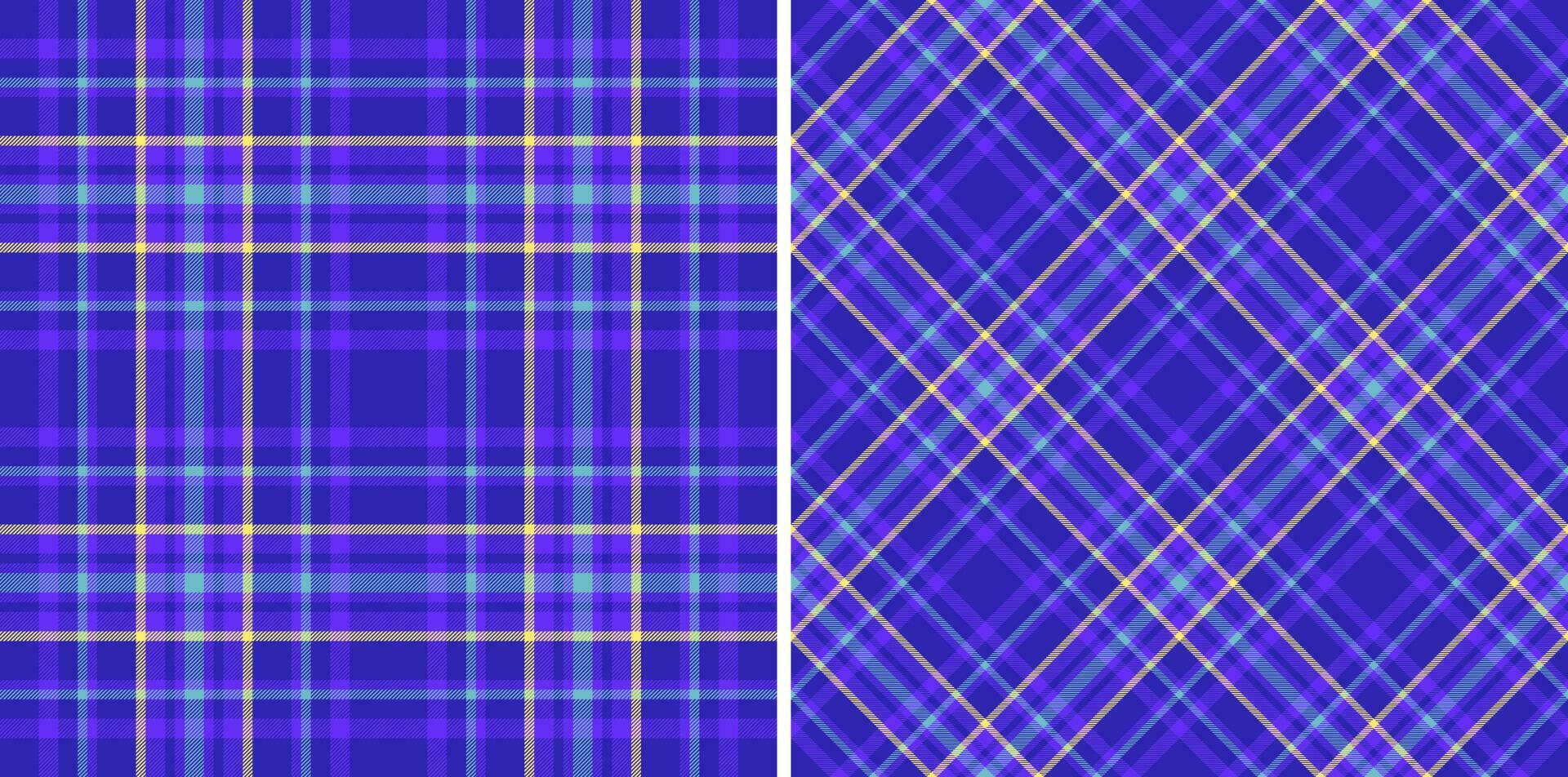 Vector seamless texture. Check plaid background. Tartan textile fabric pattern.