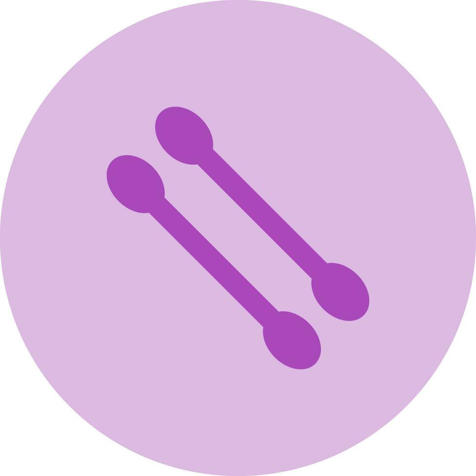 Cotton Bud Vector Icon