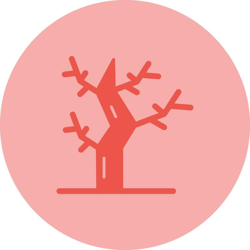 Dry Tree Vector Icon