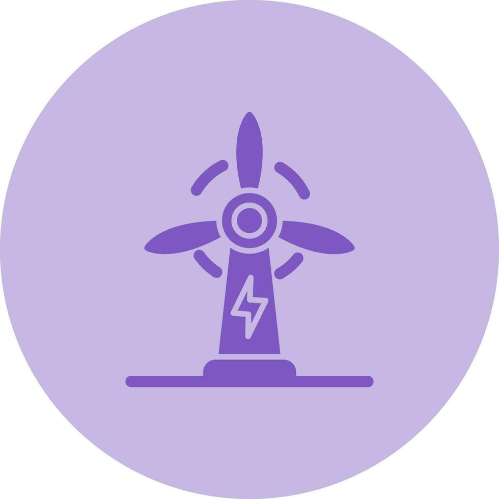 Wind Power Vector Icon