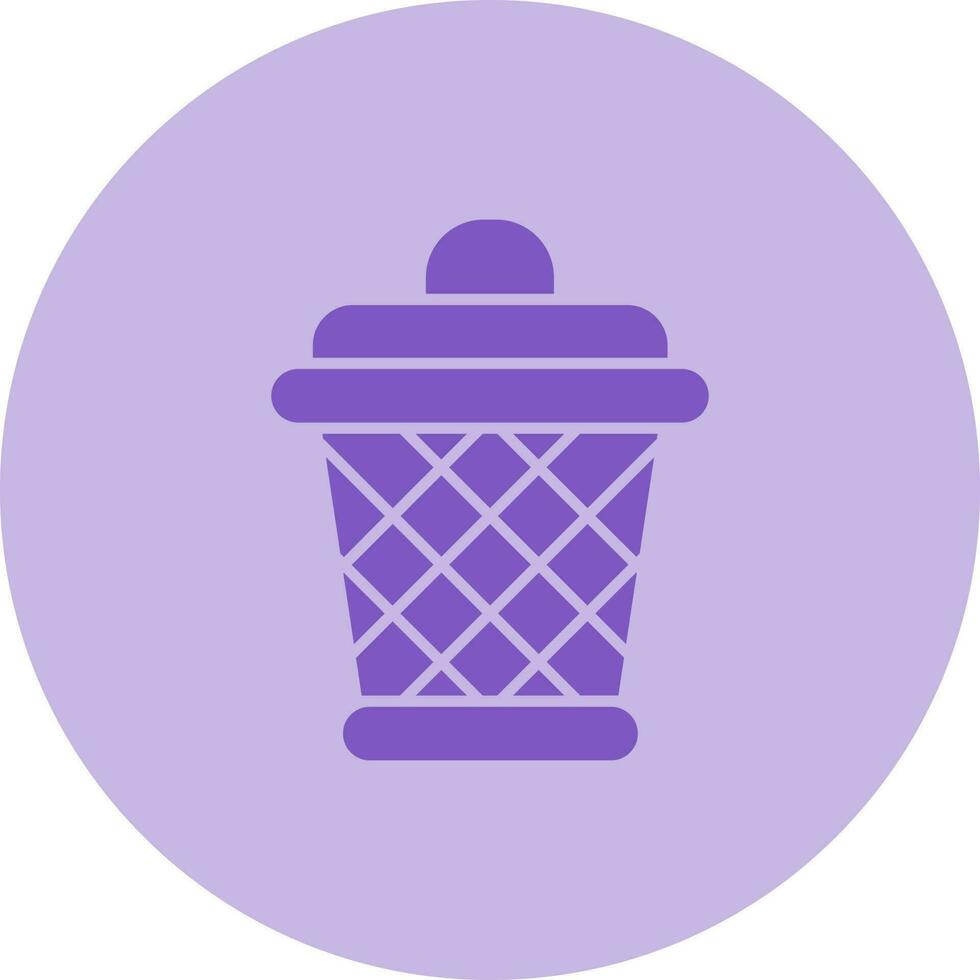 Dustbin Vector Icon