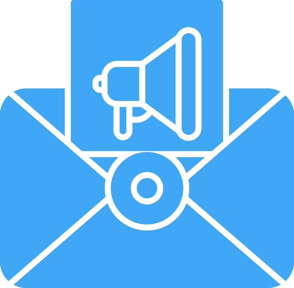 Advertising Message Vector Icon