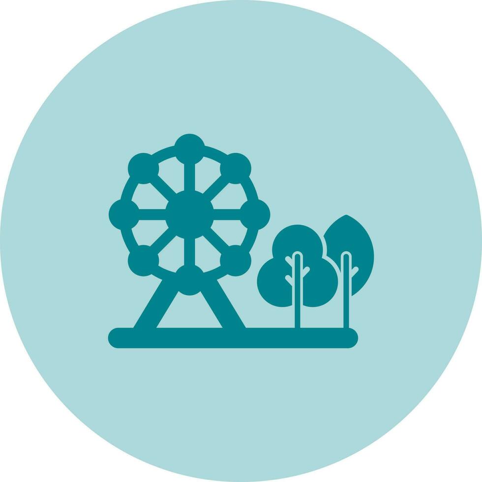 Park Vector Icon