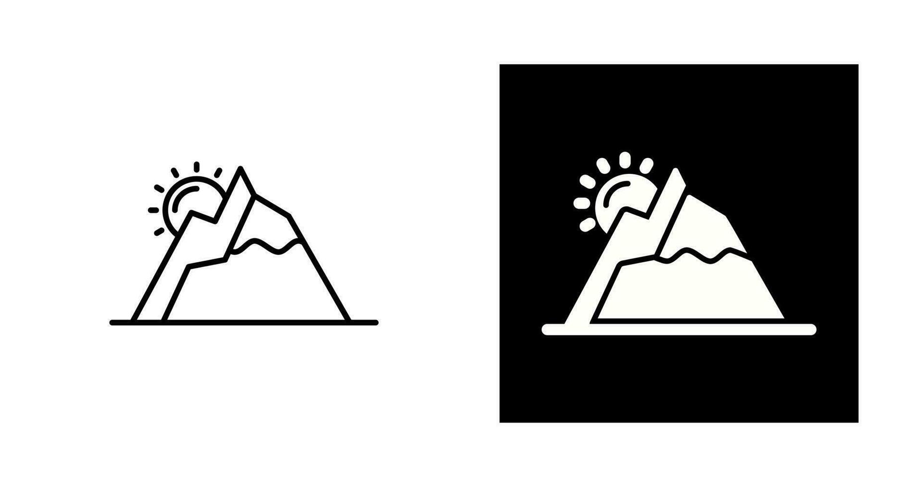 Mountain Vector Icon