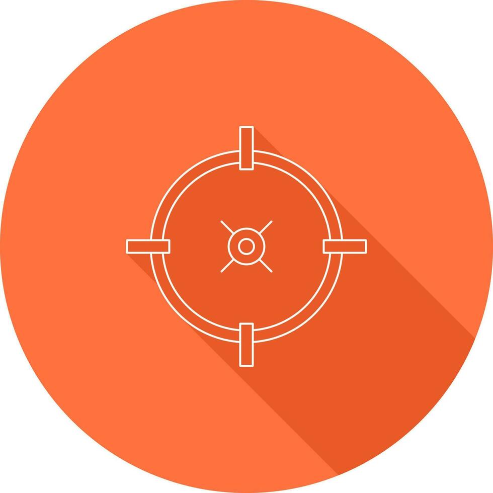 Target Location Vector Icon