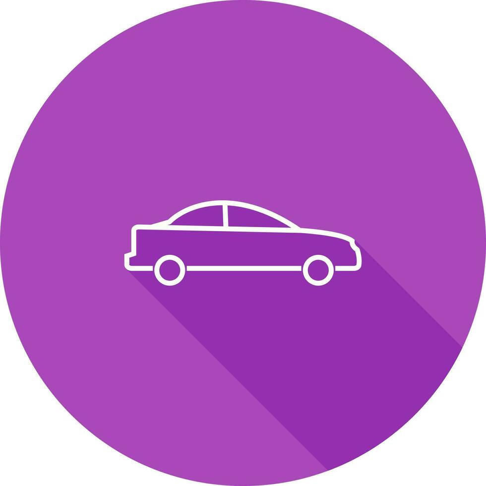 Commercial Business Car Vector Icon