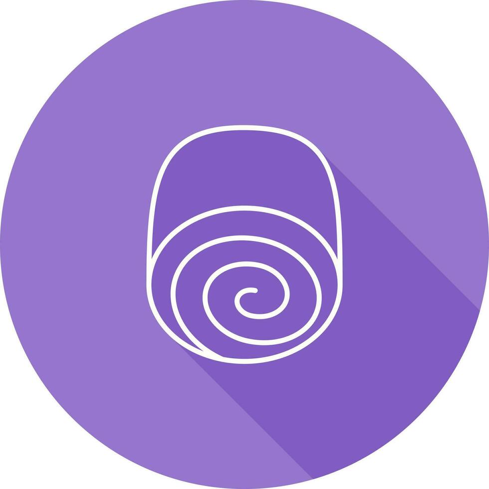 Swiss roll Vector Icon