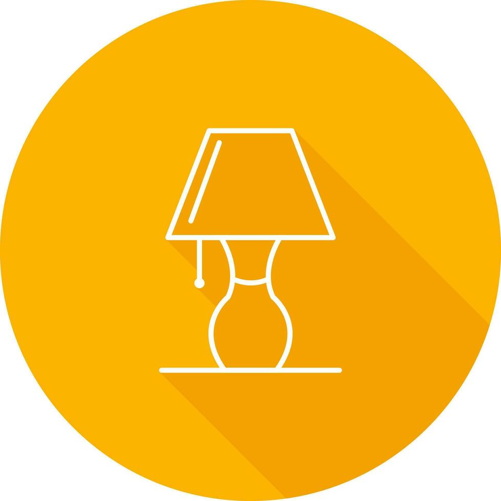 Table Lamp Vector Icon